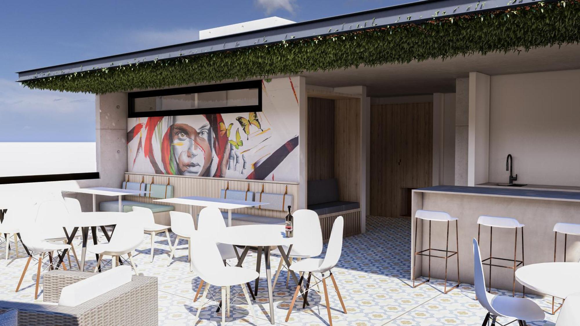 Street Art Hotel Roma Ciudad de México Exteriér fotografie