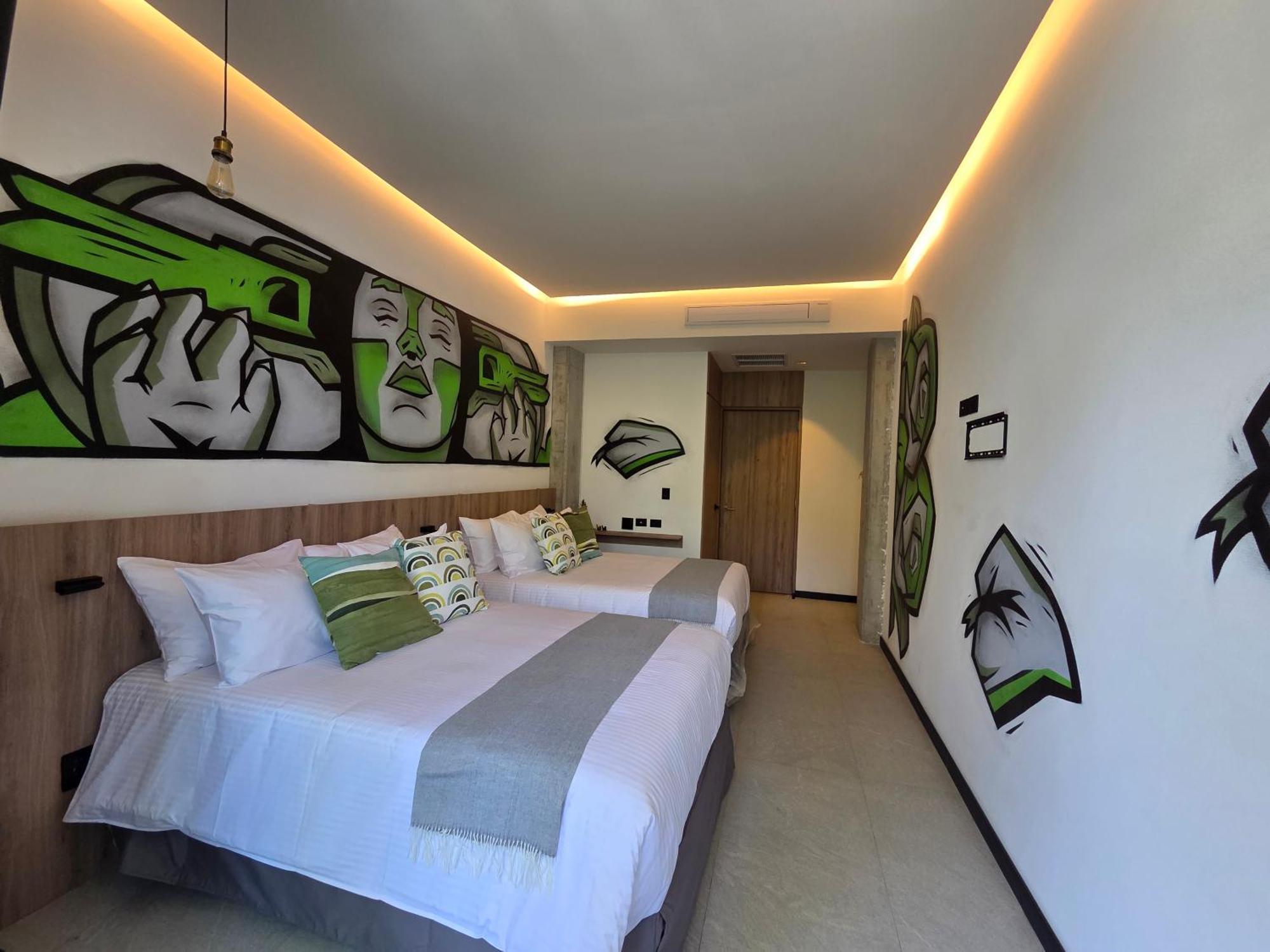 Street Art Hotel Roma Ciudad de México Exteriér fotografie