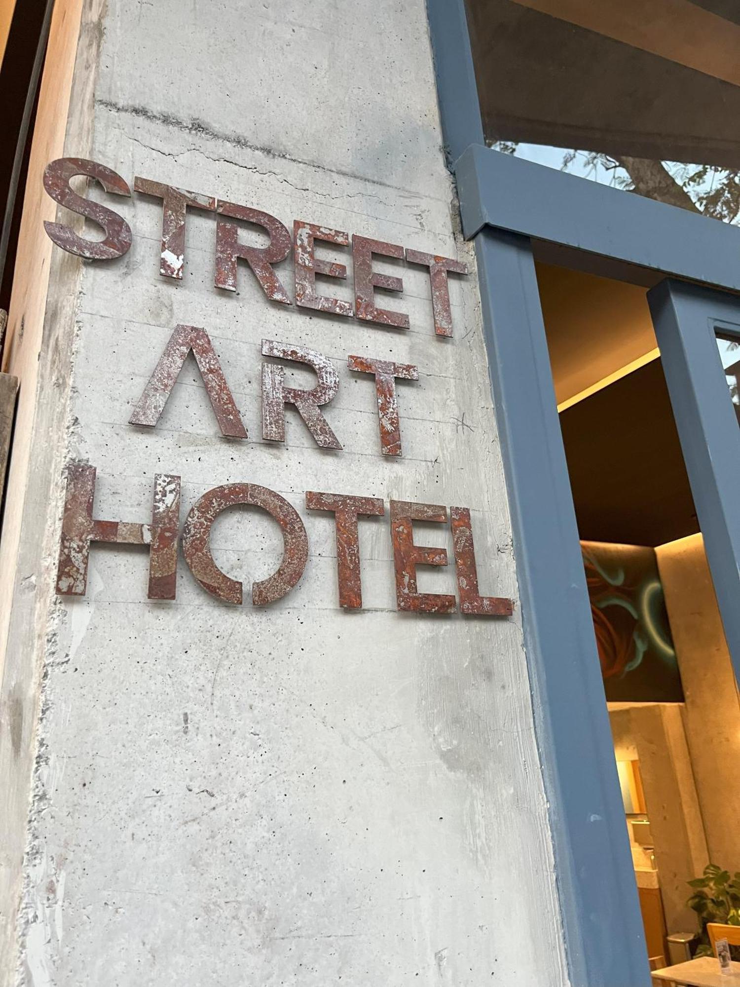 Street Art Hotel Roma Ciudad de México Exteriér fotografie