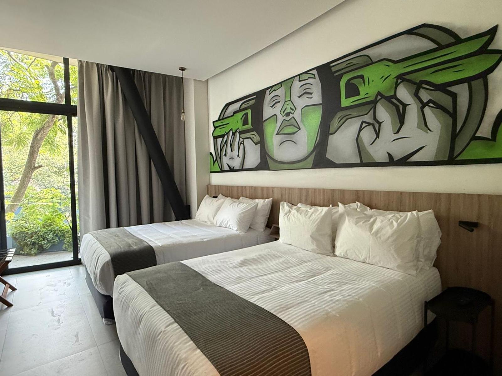 Street Art Hotel Roma Ciudad de México Exteriér fotografie