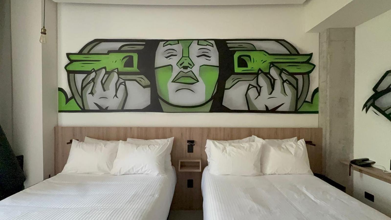 Street Art Hotel Roma Ciudad de México Exteriér fotografie