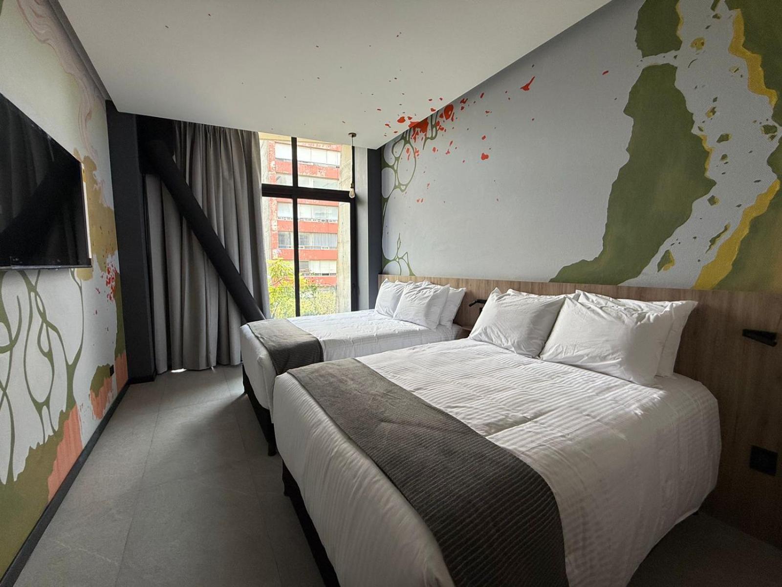 Street Art Hotel Roma Ciudad de México Exteriér fotografie