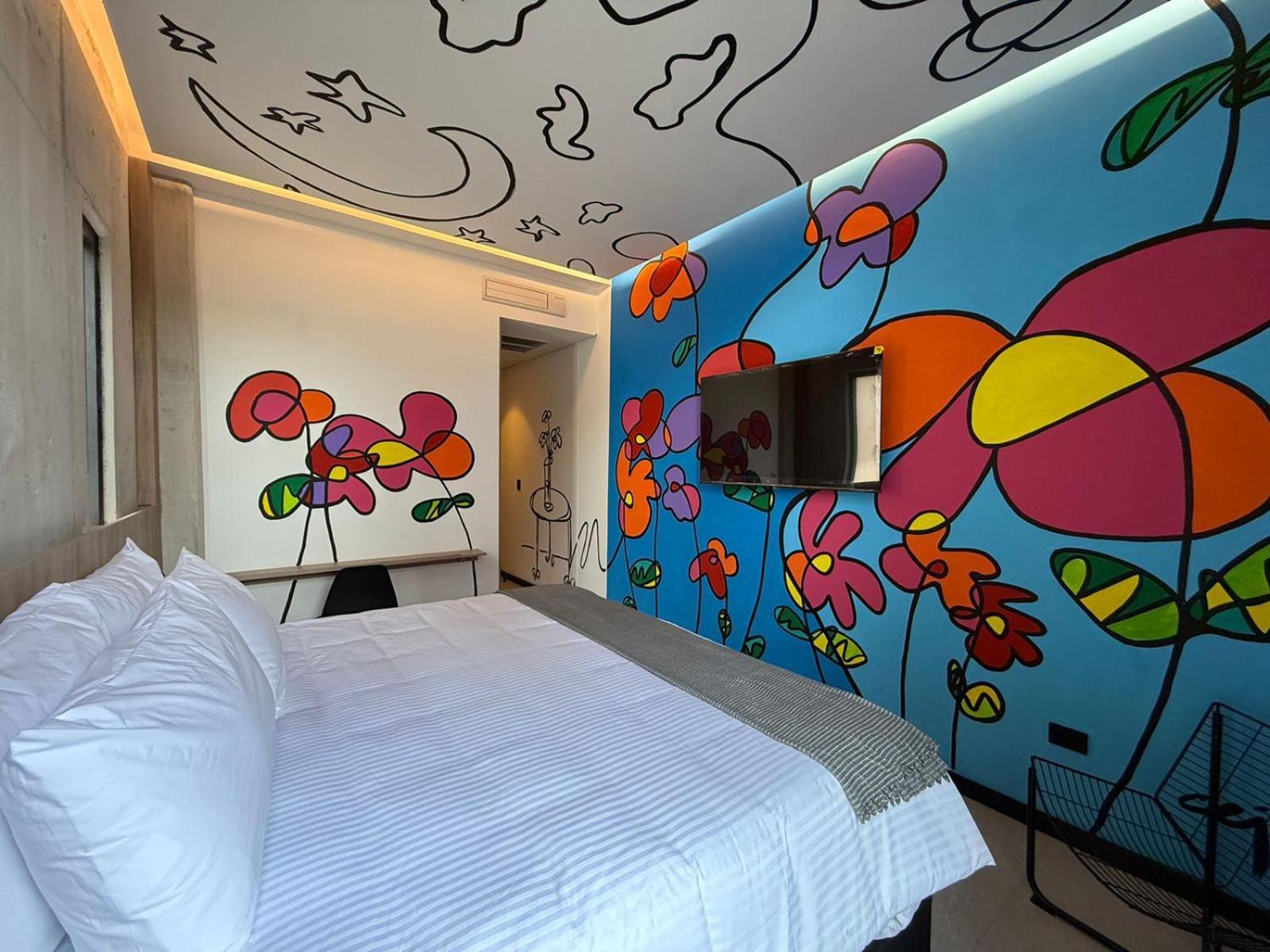 Street Art Hotel Roma Ciudad de México Exteriér fotografie